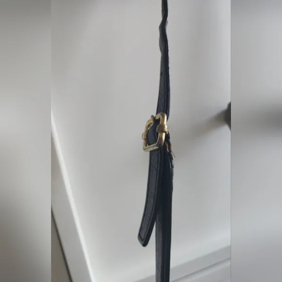 Coach Vintage  Juliette Black Leather  Bag - Picture 7 of 16